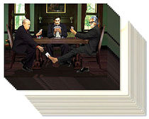 Miller & Vernon Cheating Houdini Greeting Card 10-Pack