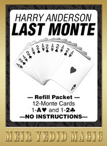 Last Monte Refill Cards (Harry Anderson)