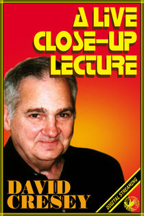 A Live Close-Up Lecture Video (David Cresey)