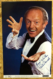 Paul Daniels Autographed Poster