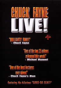 Chuck Fayne Live! DVD