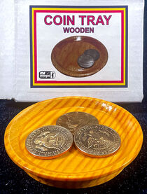 Wooden Coin Tray