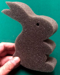 Jumbo Grey Hare Sponge