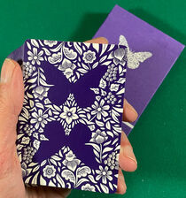 Purple Edge Marked Butterfly Cards (Ondrej Psenicka)