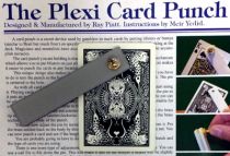 Silver Plexi Card Punch (Ray Piatt)