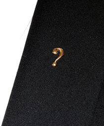 Question Mark Lapel Pin