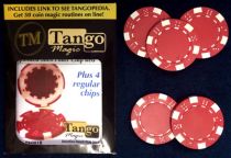 Expanded Red Poker Chip Shell