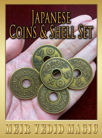 Japanese Coins & Shell Set