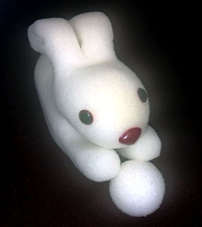 Giant shop rabbit ball